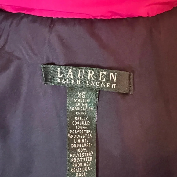 Ralph Lauren Pink Vest - Picture 2 of 5